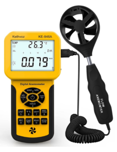 Air Flow Velocity CFM Measurement Test