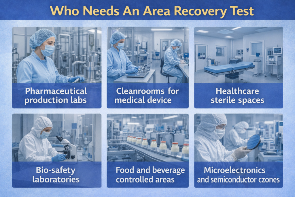 Area's of Area Recovery Test