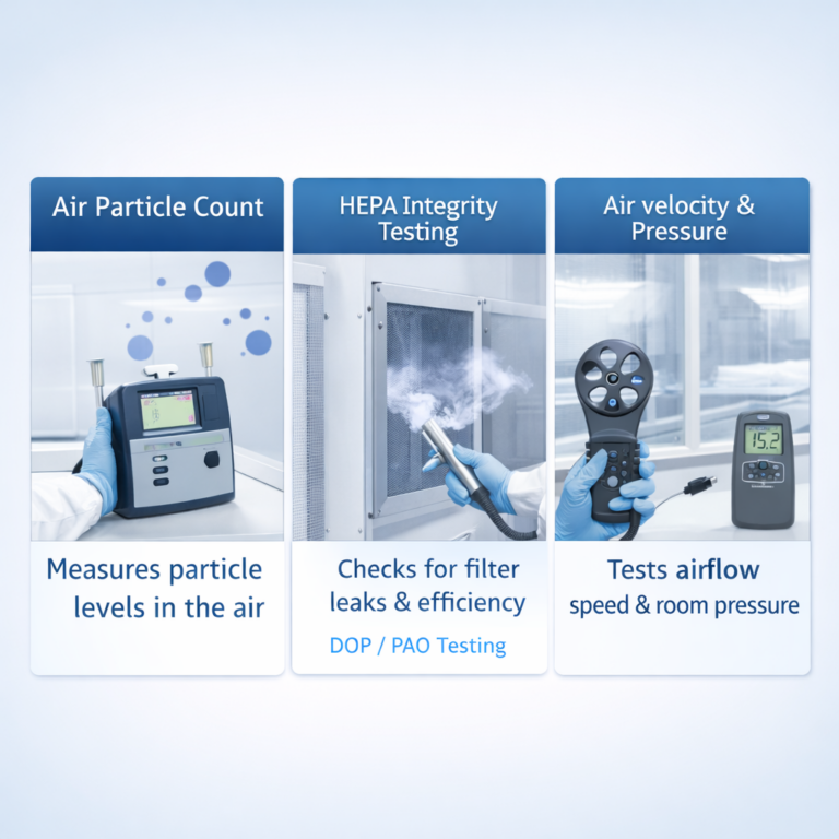 Clean Room Validation Services in Pune | Cleanroom Testing