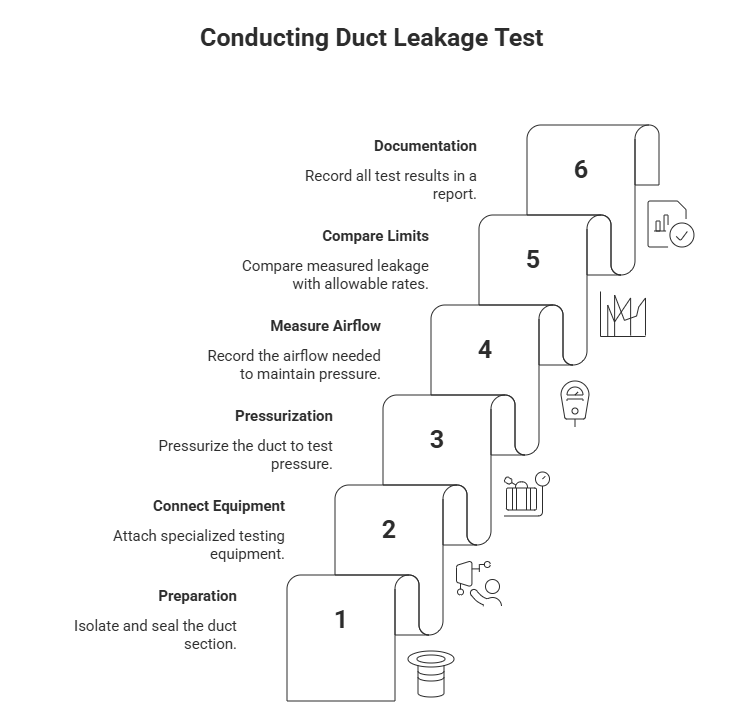 Procedure of Duct Leakage Test (1)