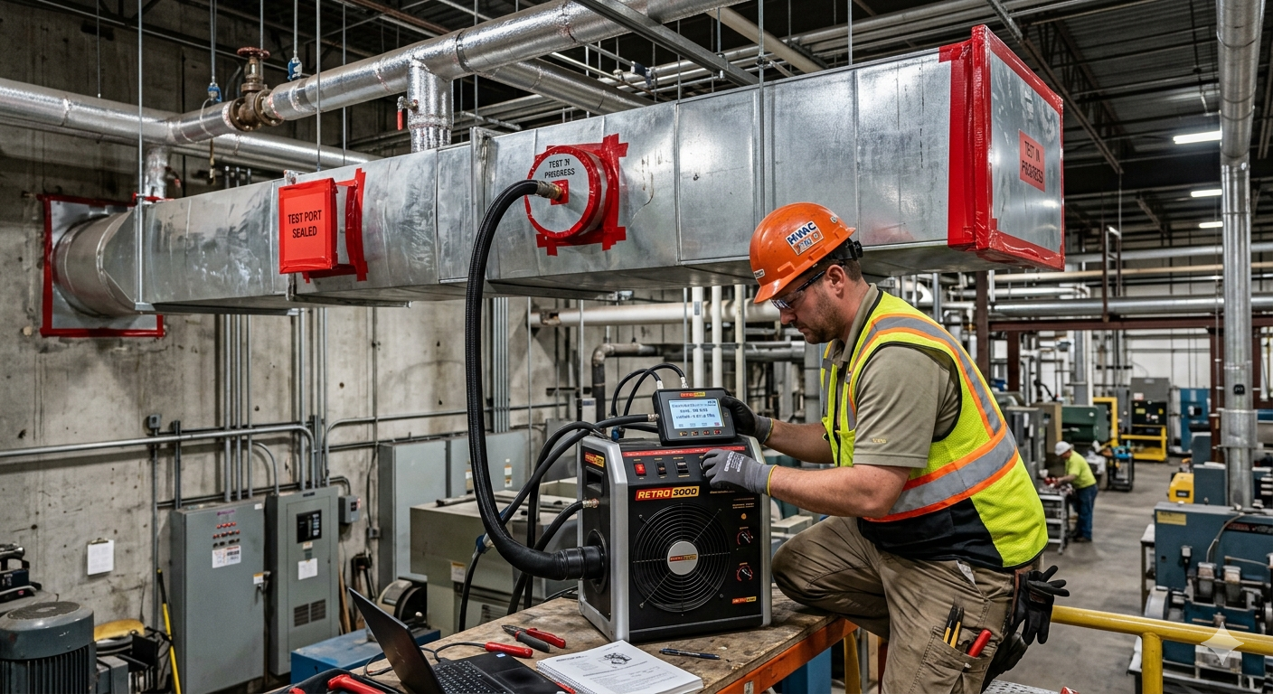 Duct Leakage Test